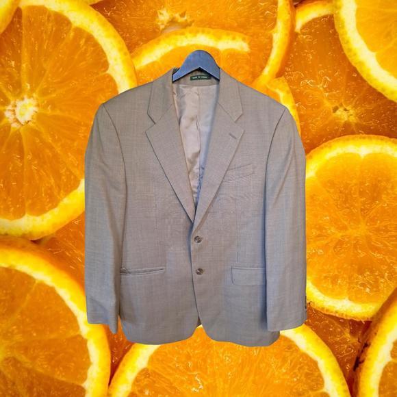 Lauren‎ Ralph Lauren Tan 2 Button Blazer Wool/Cashmere Size 40R